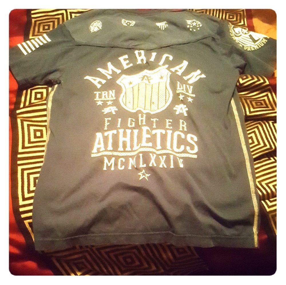 American fighter t shirt
